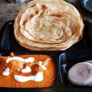 Butter Chicken with Lachha Paratha